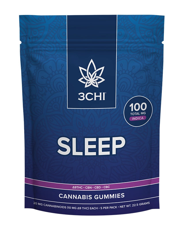 Sleep Gummies (3chi) – Natural D9 THC Blends