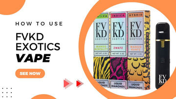 How Do I Use My FVKD Exotics Disposable Vape?