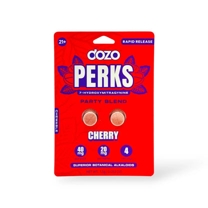 Dozo PERKS 7-HYDROXYMITRAGYNINE | 2ct (40 mg Per Pack)