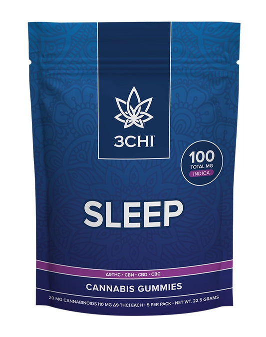 Sleep Gummies (3chi) – Natural D9 THC Blends