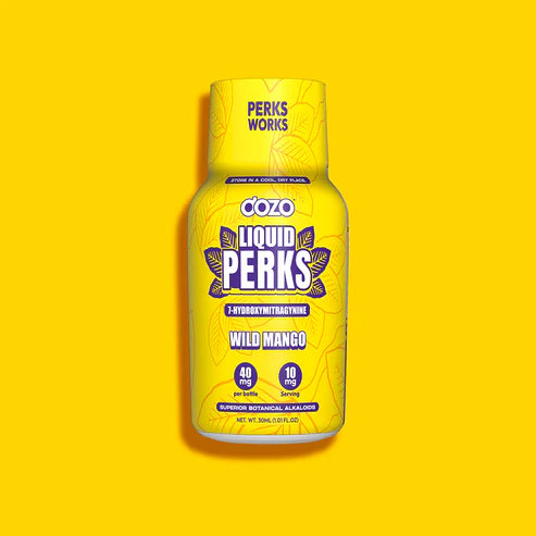 Dozo LIQUID PERKS  |   7-HYDROXYMITRAGYNINE - WILD MANGO