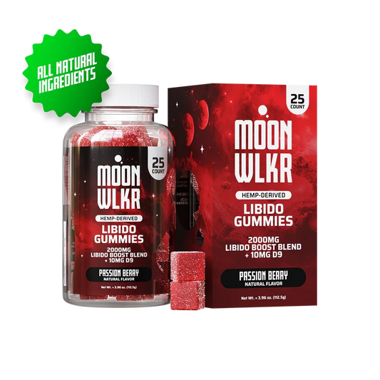 Moonwlkr: Delta 9 Libido Gummies (Passion Berry)