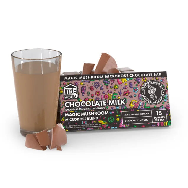 Chocolate Milk Magic Mushroom Chocolate Bar