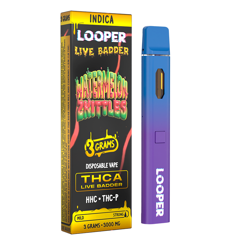 Live Badder 3G Disposable: Watermelon Zkittles