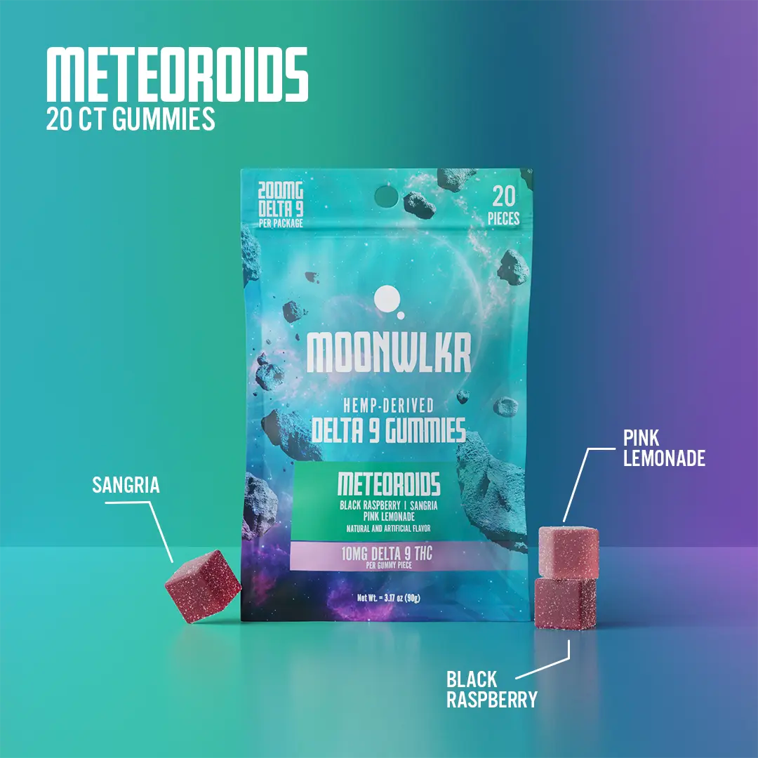 Moonwlkr - D9 THC Gummies — Meteoroids