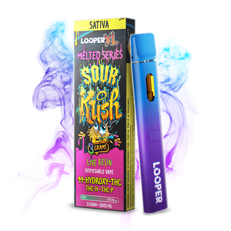 Melted Series 3G Disposable: Sour Kush