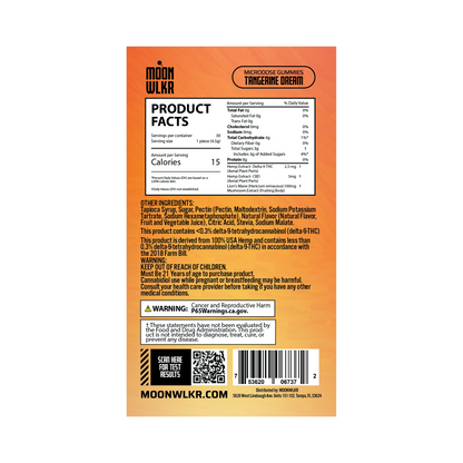 Moonwlkr Microdose Gummies (THC-CBD)