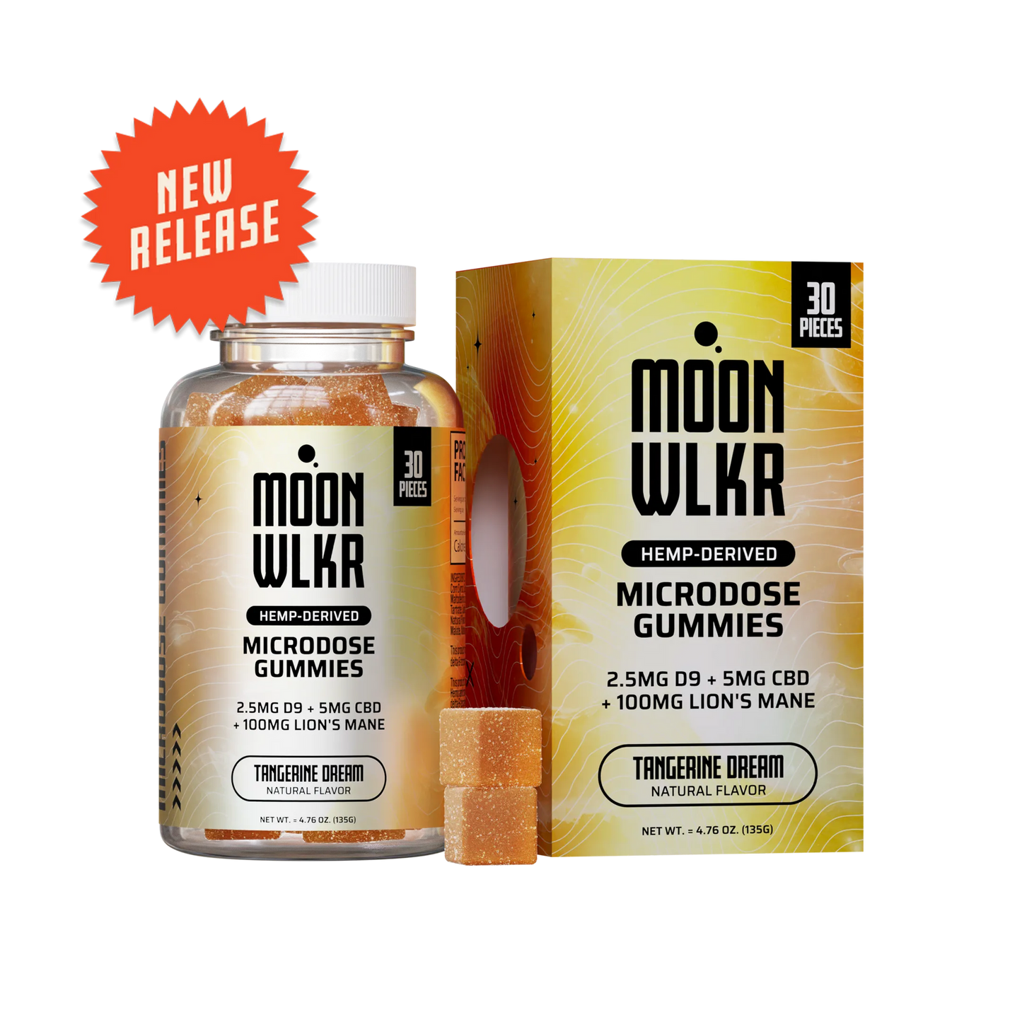 Moonwlkr Microdose Gummies (THC-CBD)