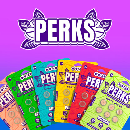 New Dozo PERKS 7-HYDROXYMITRAGYNINE | 6ct (120 mg Per Pack)