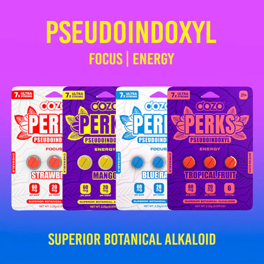 Dozo PERKS PSEUDOINDOXYL | 3ct (60 mg Per Pack)