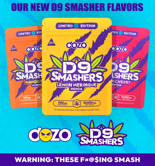 Dozo D9 Smashers Gummies - 10000mg