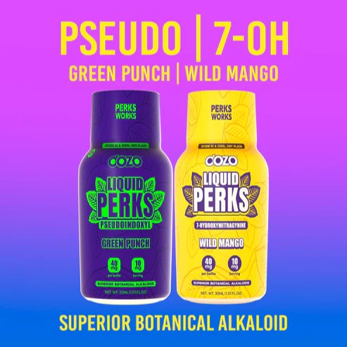 DOZO LIQUID PERKS - BOTANICAL ALKALOIDS SHOTS