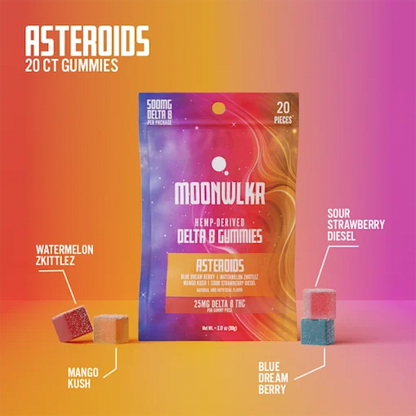 Moonwlkr - D8 THC Gummies